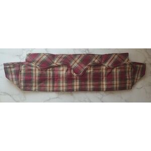 Longaberger Baguette Basket Liner/fabric  Orchard Park Plaid 2311281 New A7